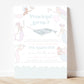 Personalised magical mermaid invitations with gold foil