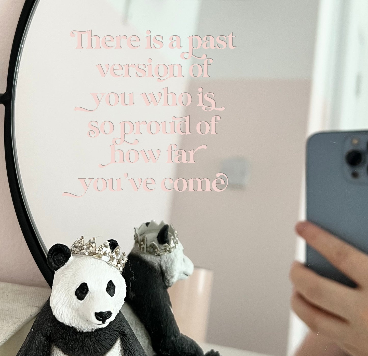 Mirror decal vinyl ✨ - personalised with any wording you would like! Motivational sticker