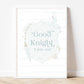Dreamy pastel Good knight - Myth & legend print