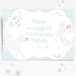 Personalised Magical fairytale special gold foil A5 Christmas card